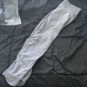 GYMSHARK Large Smokey Gray Marl Vital Rise Leggings